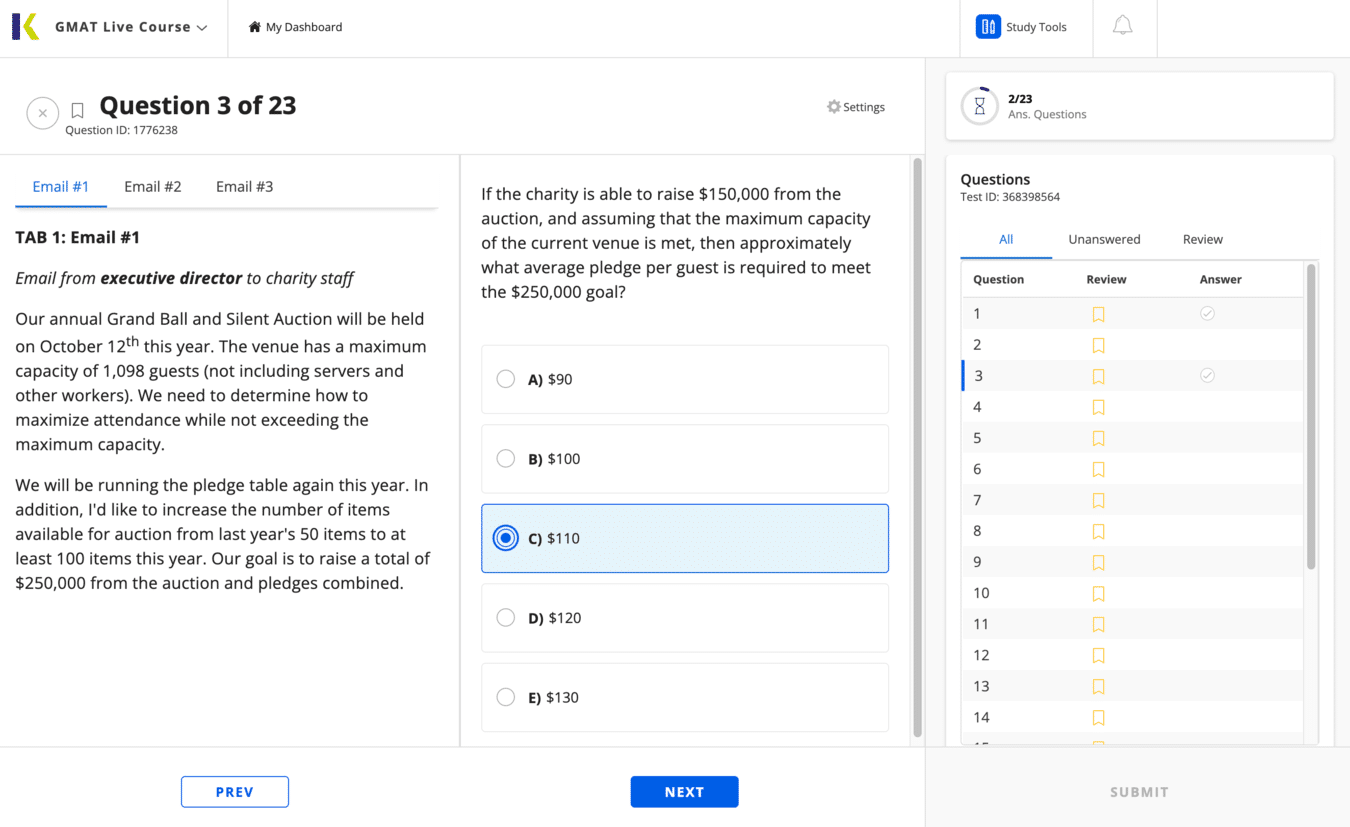 A problem from Manhattan Prep’s custom quiz generator