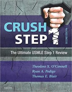 crush step 1 usmle prep book