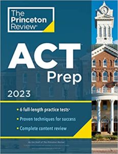 princeton review act book