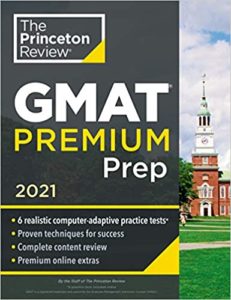princeton review gmat book
