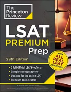 princeton review lsat book