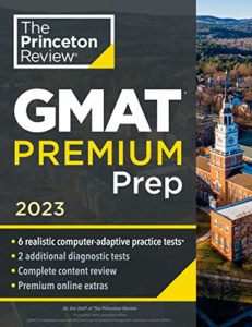 princeton review gmat prep book