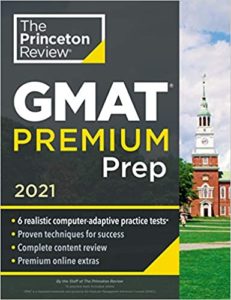 princeton review gmat prep book