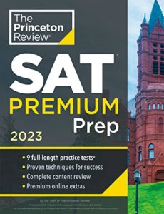 princeton review sat prep books
