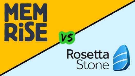 Memrise vs Rosetta Stone