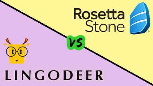 LingoDeer vs Rosetta Stone
