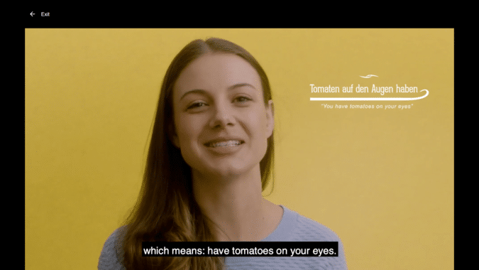 Rosetta Stone German Video Lesson