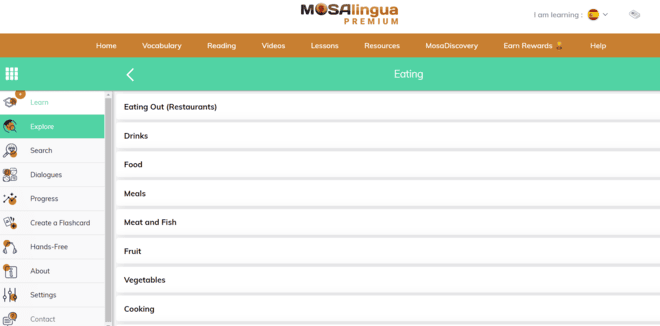 mosalingua language topics