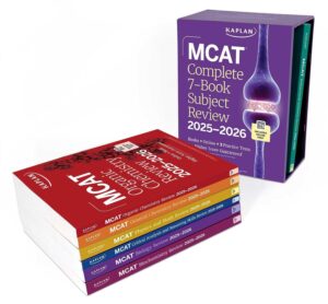 kaplan mcat prep books