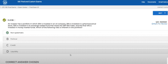 stc practice question